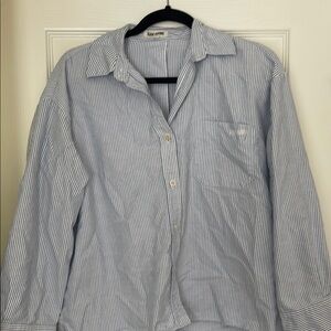 Djerf Avenue pinstripe shirt